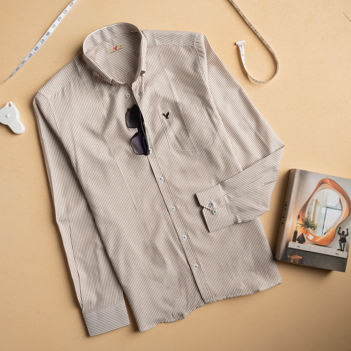 قميص مقلم American Eagle