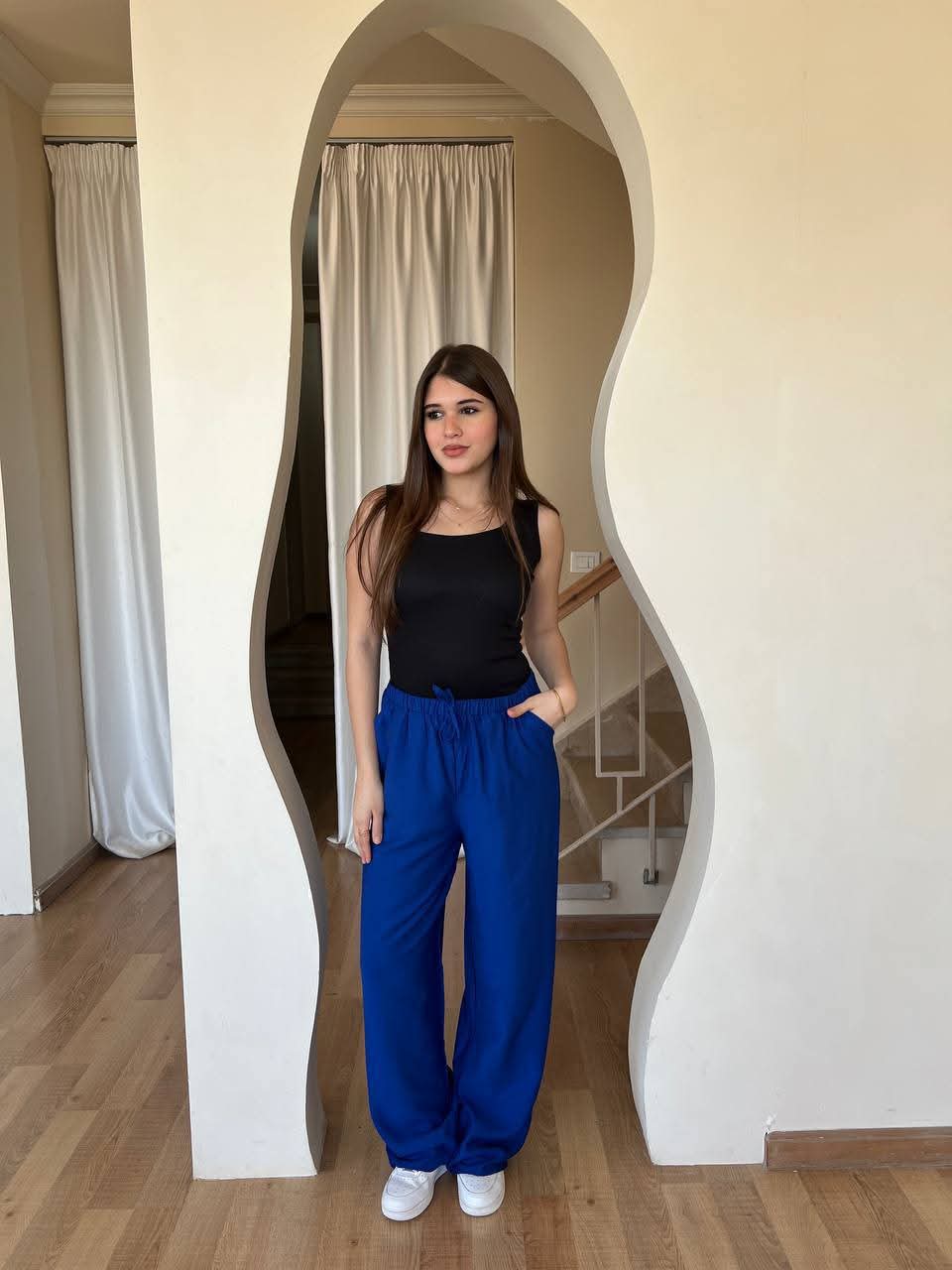 بنطلون كتان حريمى