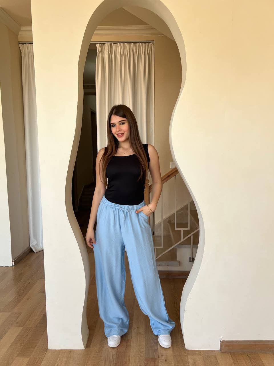 بنطلون كتان حريمى